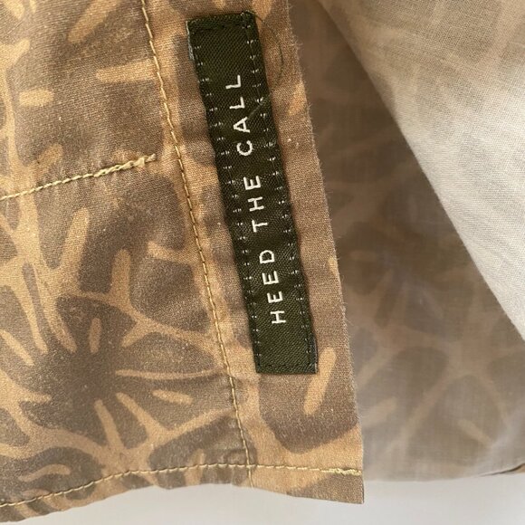 Howler Brothers Tidepool Tech Shirt XL Green Button Up Tropical Fishing Outdoor - Picture 6 of 11